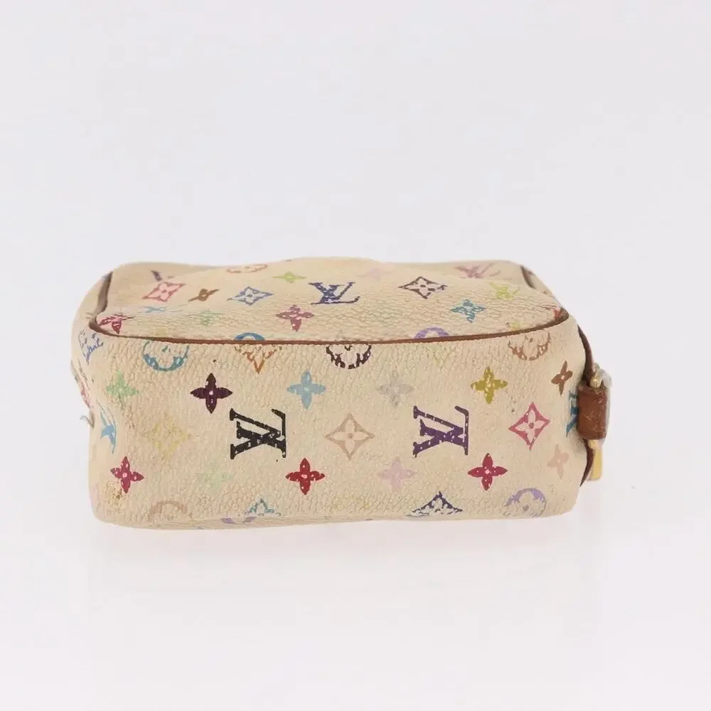 Louis Vuitton Monogram Multicolor Trousse Wapity Pouch White